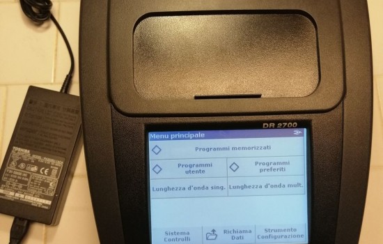 Spettrofotometro Nuovo Hach Lange DR2700 S/N 1256708